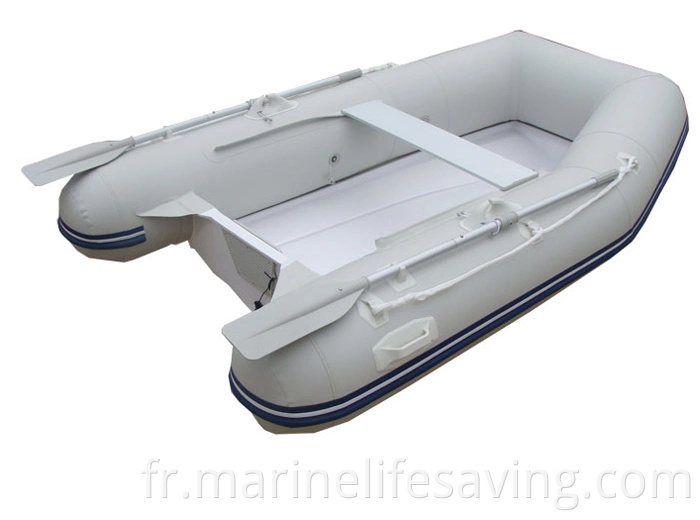 Boat de vitesse gonflable semi-rigide en fibre de verre et en PVC